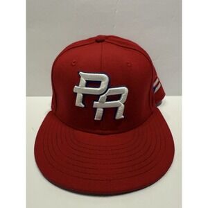 Vintage New Era 5950 MLB Puerto Rico World Baseball Classic Men 7 1/8